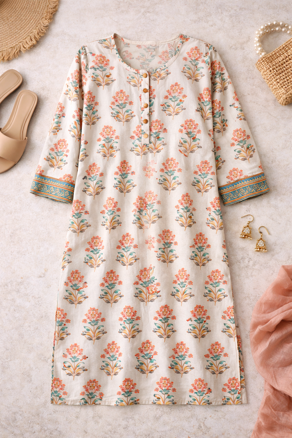 Women’s Printed Cotton Kurti