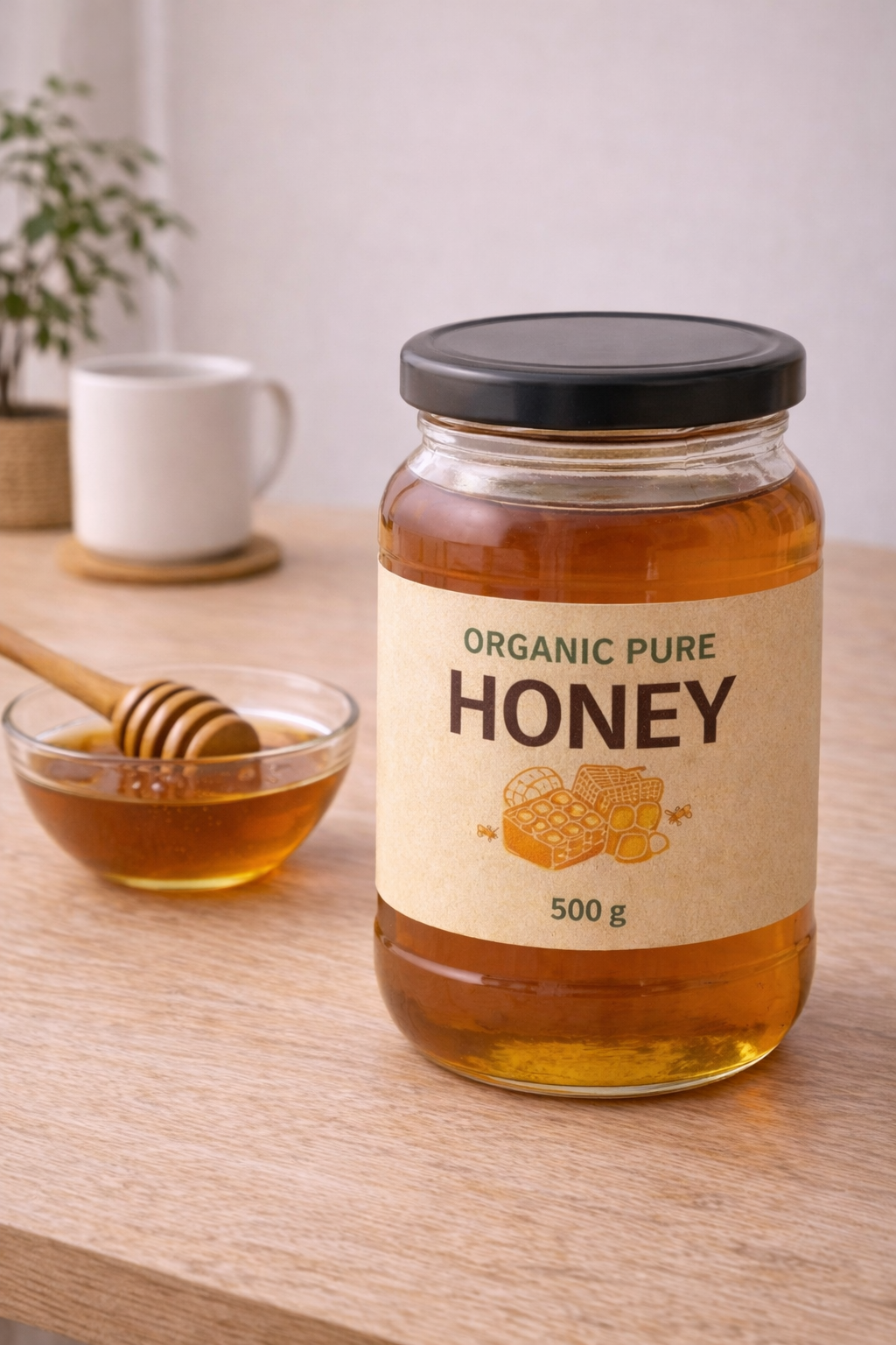 Organic Pure Honey (500 g)